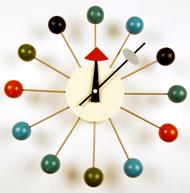 modern colorful wall clock